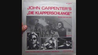 John Carpenter - Die klapperschlange (1983 12&quot; vocal)