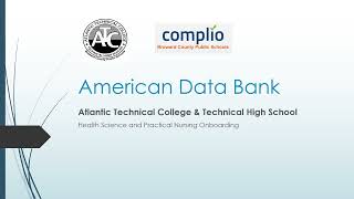 Complio Getting Started Video Presentation