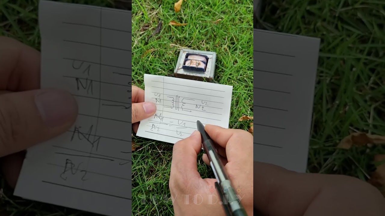 Cùng học điện tử || Nguyên lý biến áp #shorts