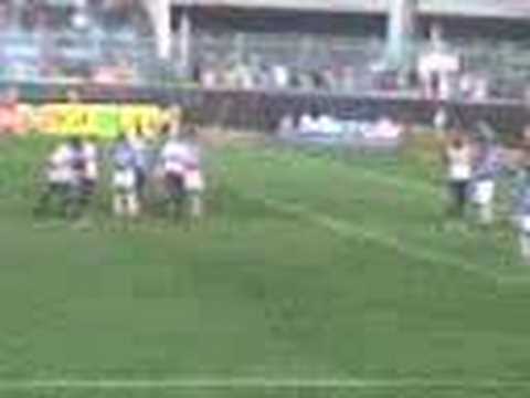 São Paulo x MAC - quase gol do Juninho