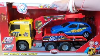 SIMBA DICKIE TOY TOW TRUCK FOR CAR RECOVERY WITH AIR POWERED CRANE ARM