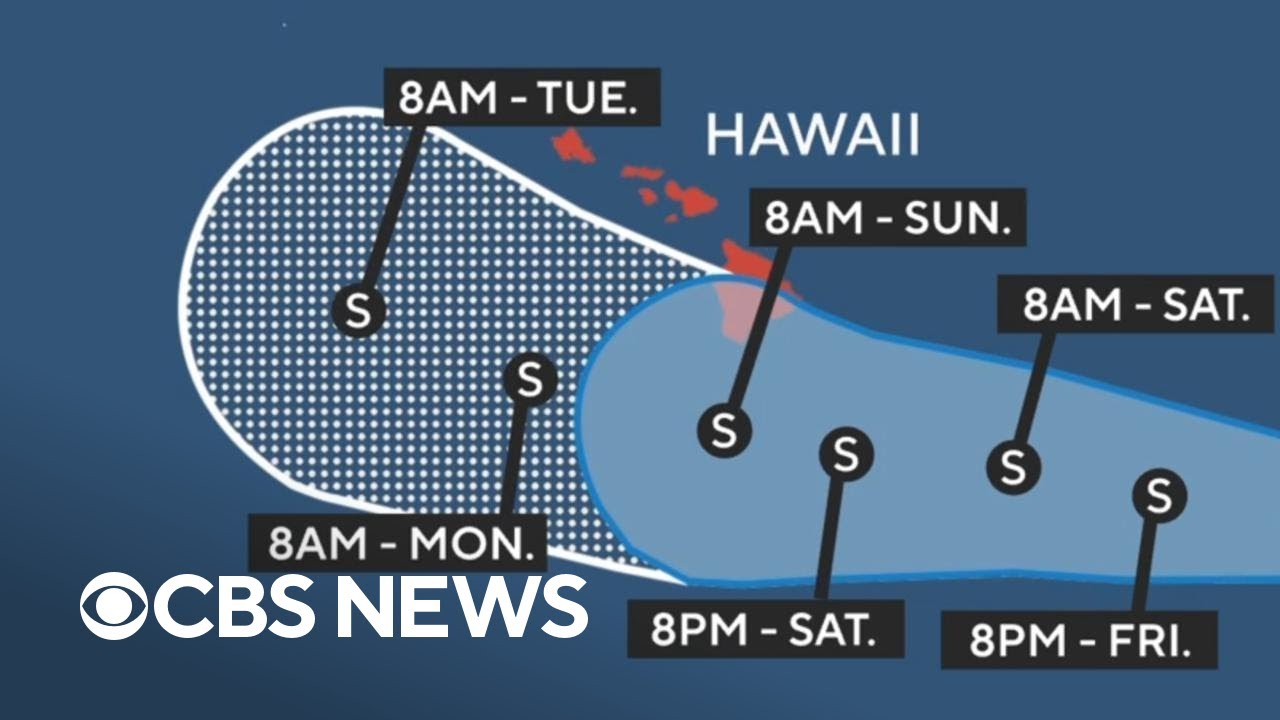 Tropical Storm Hone may hit Hawaii's Big Island