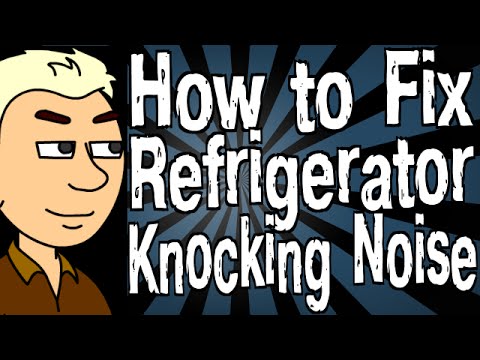 YouTube video about: How to fix refrigerator knocking noise?