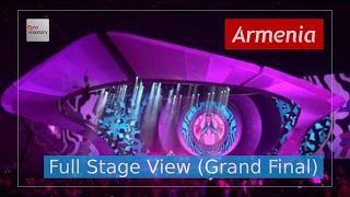 Fly With Me - Armenia (Full Stage View) - Artsvik - Eurovision Song Contest 2017 - Final