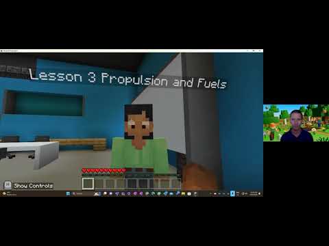 Minecraft Education - Artemis I Rocket Build: Option 3