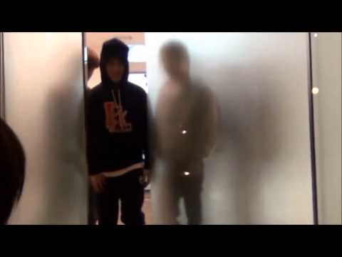 130307 EXO EXO-K EXO-M do kai sehun lay xiumin @ S.M building 엑소 ｴｸｿ 事務所