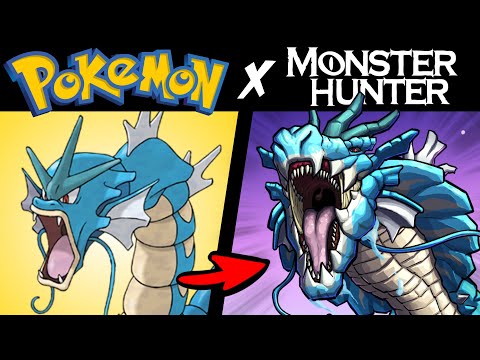 What if POKEMON & MONSTER HUNTER Were Combined?! (Lore & Speedpaint)