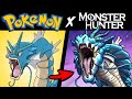 What If POKEMON MONSTER HUNTER Were Combined Lore Speedpaint