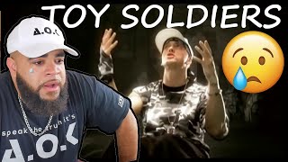 I Cried Like A Baby Watching This - Eminem - Like Toy Soldiers (Official Video) - REACTION