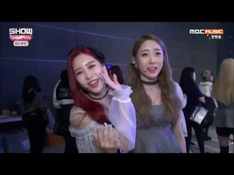 WJSN in Show Champion Behind