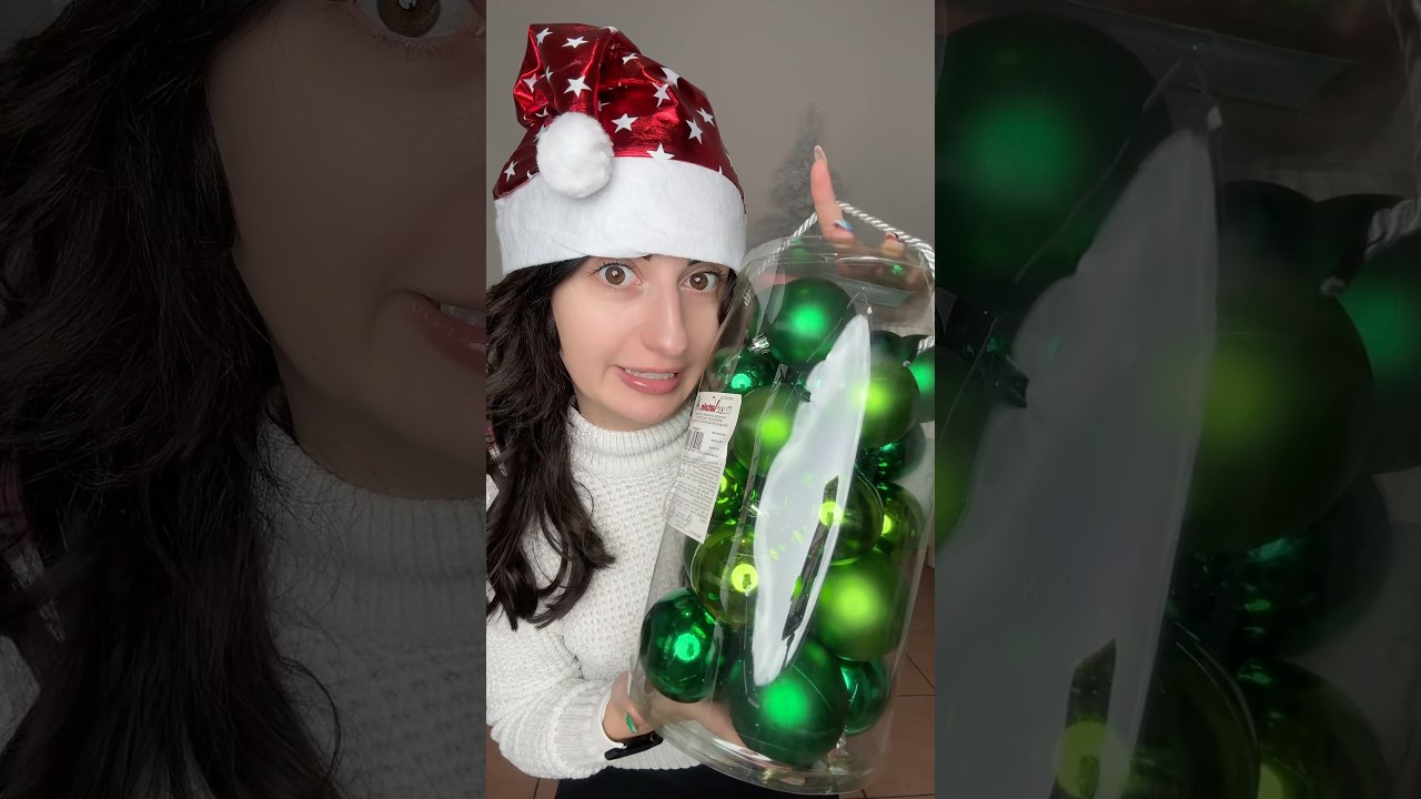 IL FILTRO DI TIKTOK SCEGLIE IL COLORE DEL MIO ALBERO DI NATALE 😱