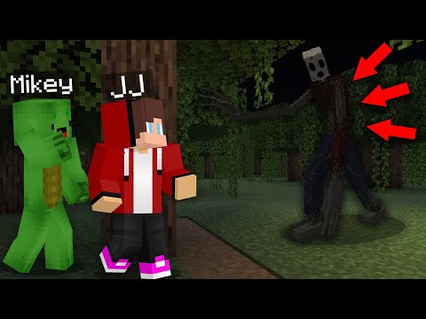 JJ and Mikey Found a SCARY Forest With The Hollow Sack in Minecraft! Maizen