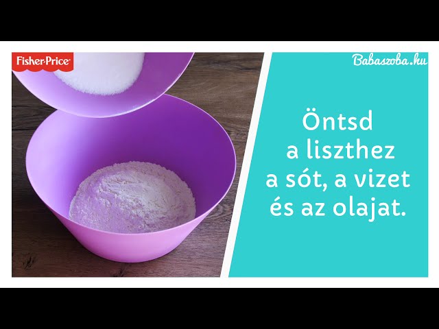 Készíts házi gyurmát!