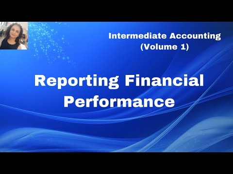 Chapter#4  Reporting Financial Performance