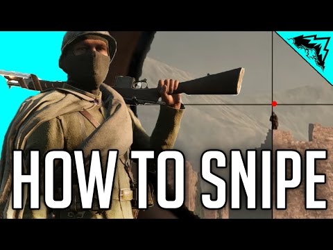 Battlefield 1 Sniper Tips - BF1 Gameplay Sniping Tips (Sniper Shield, "Sweet Spot", Leading Shots)