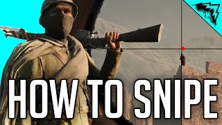 Battlefield 1 Sniper Tips - BF1 Gameplay Sniping Tips (Sniper Shield, "Sweet Spot", Leading Shots)