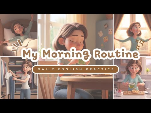 [A2] 我的早晨日常｜英文聽力與口說練習！ ([A2] My Morning Routine | English Listening & Speaking Practice)