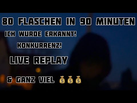 ICH KONNTE NICHTS MEHR TRAGEN! SO VIEL PFAND! 💰 LIVE REPLAY