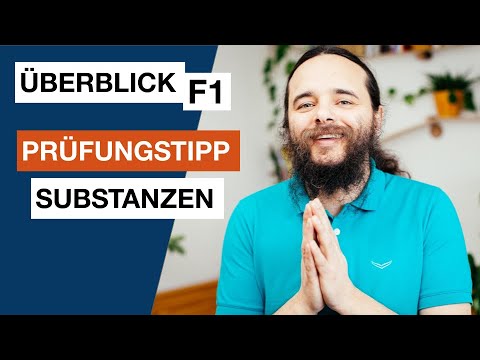 Überblick über die Substanzen - F1 - Heilpraktiker für Psychotherapie