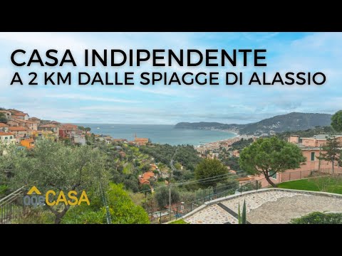 CASA INDIPENDENTE A SOLVA-ALASSIO!!