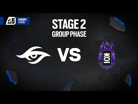 Team Secret vs. Koi // Europe League Stage 2 - Day 3