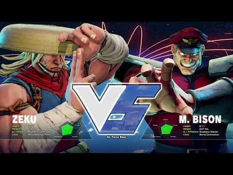 STREET FIGHTER V - Zeku VS M.Bison
