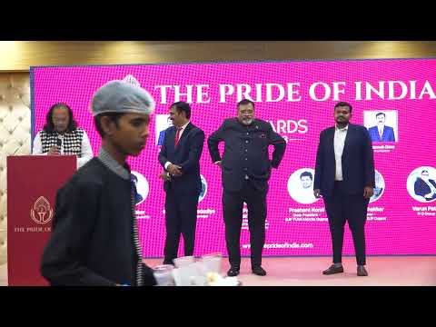 The Pride Of India Award Received by Mr Bhupendrasinh Zala, BZ Group at YMCA Club, Ahmedabad.