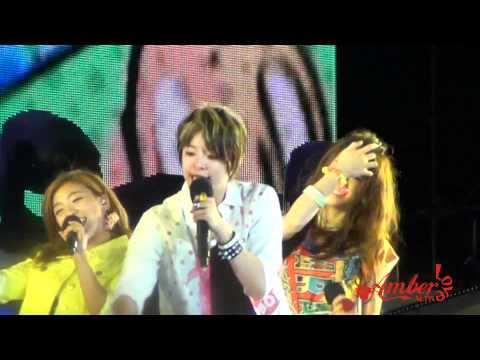 120609 fx vs. SJ oops! focus f(x)Amber