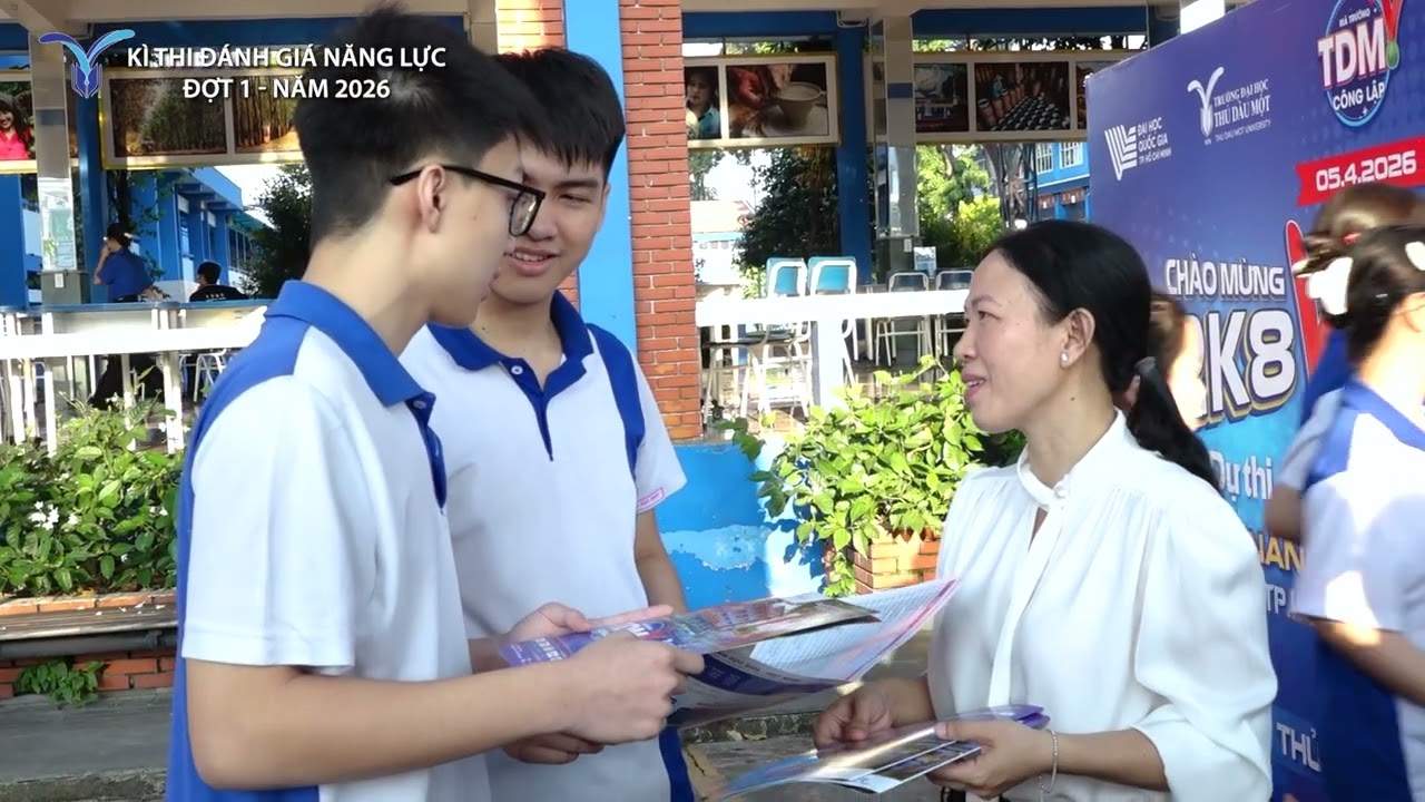 Kì thi đánh giá năng lực quốc gia đợt 1 tại TDMU
