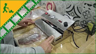 Funktionsvideo Vakuumiergerät mit manuellem Vakuumsystem, aus Edelstahl Euro 330