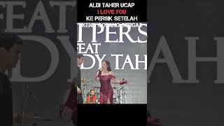 Download lagu Kena goyang gergaji dewi persik, Aldi ucap i love you #alditaher #dewipersik #goyang mp3