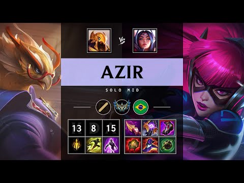 Azir Mid vs Irelia - BR Challenger Patch 25.14