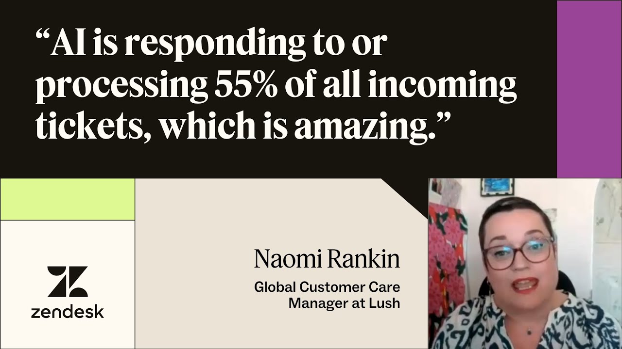How Lush uses AI-powered efficiency to build connections | Conversations with Zendesk podcast