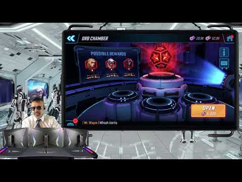 Fantomex Red Star Orb opening! Got Lucky!!!  #MSF #MarvelStrikeForce