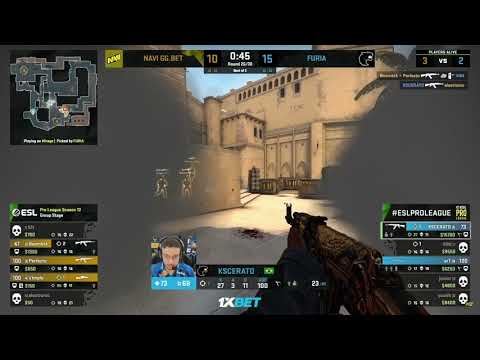KSCERATO 3 KILLS VS NA' VI( FURIA VS NA'VI)