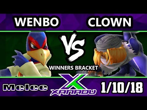 S@X 236 Melee - Wenbo (Falco) Vs. Clown (Sheik) - Smash Melee Winners Bracket - SSBM
