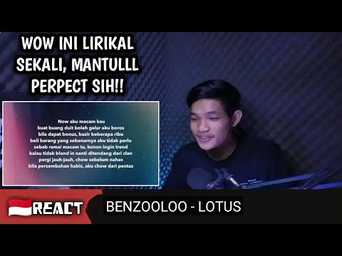 Benzooloo - Lotus | Indonesia Reaction | WOW INI LIRIKAL SEKALI MANTUL PERPECT SIH!!