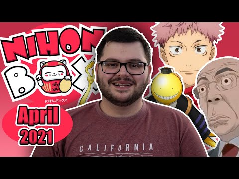 Nihon Box Unboxing | April 2021 !!! Jujutsu Kaisen, GTO & More