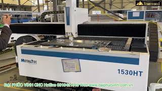 Combo máy cắt laser cnc cắt sắt hộp- tấm - nhôm đồng - inox Ironwood