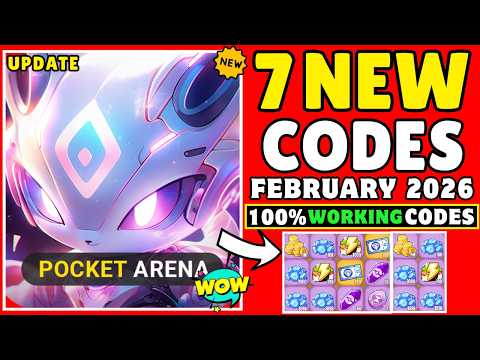 SURPRISE🔥 MEGAMON GLOBAL CODES 2026! POCKET ARENA NEXT GEN GIFT CODES FEBRUARY 2026