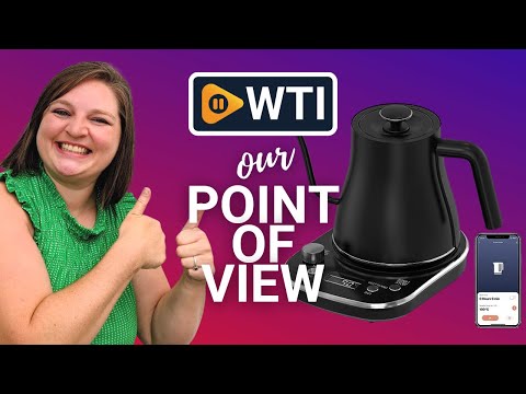 VNPONV Gooseneck Electric Kettle - WTI product video review