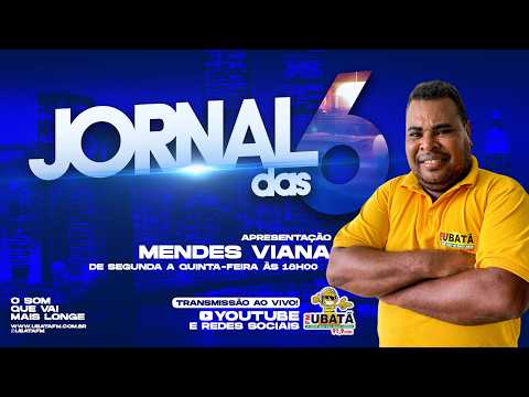 🔴 Jornal das 6 | Apresentação de Mendes Viana | 23-07-2026