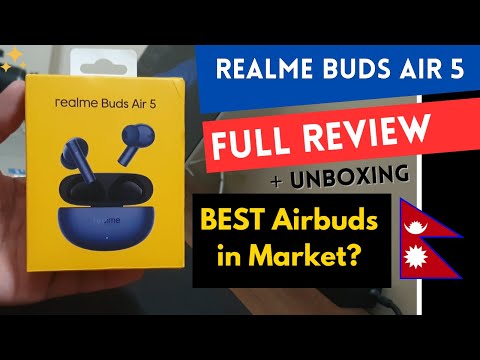 Thumbnail for Realme Buds Air 5 | Worth Spending ₹8000? | Full Review by GT Nepal