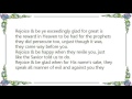 Violent Femmes - Rejoice and Be Happy Lyrics
