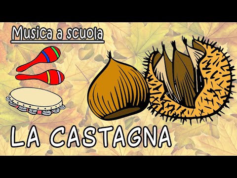 La castagna dispettosa - canzone d'autunno - fare musica a scuola d'infanzia