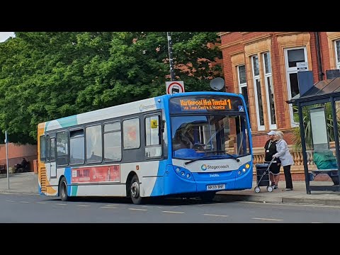 Journey on Route 8 | NK59BNF/36086 - Stagecoach North East: Dennis Dart SLF 4/Alexander Enviro 200