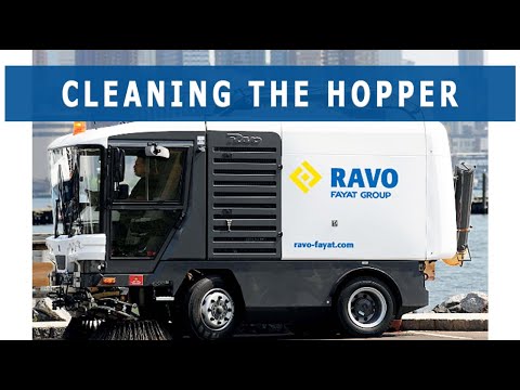 RAVO 5 iSeries - Cleaning the Hopper