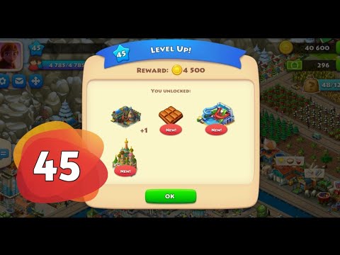 Township Gameplay level 45 | Let's play Township - YouTube