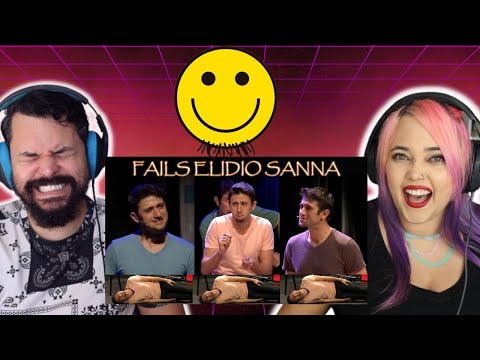 FAILS ELIDIO SANNA NOS BARBIXAS! ‹ REACT ›