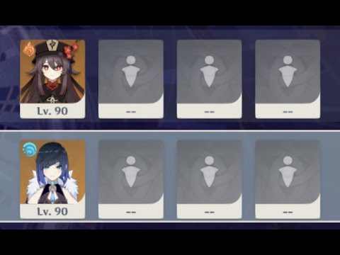 hutao x yelan solo abyss showcase